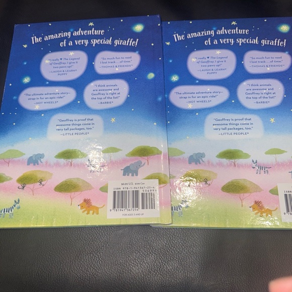 Geoffrey Giraffe Plush with Storybook - Picture 5 of 6